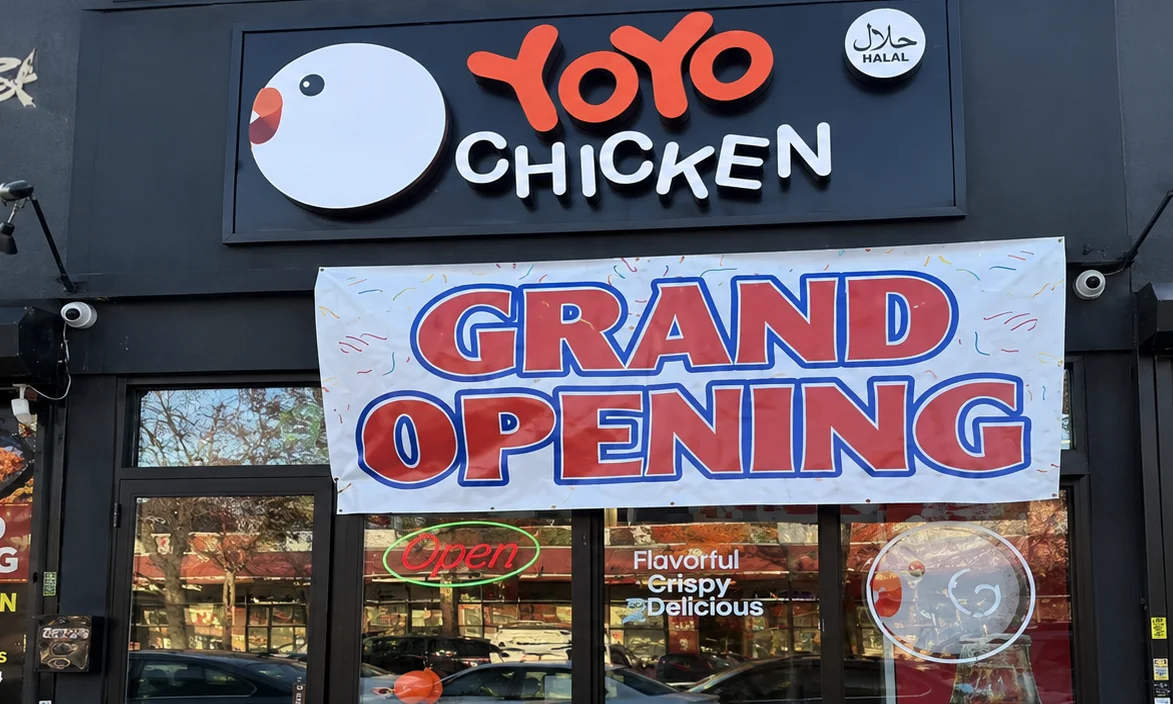 Woodside storefront
