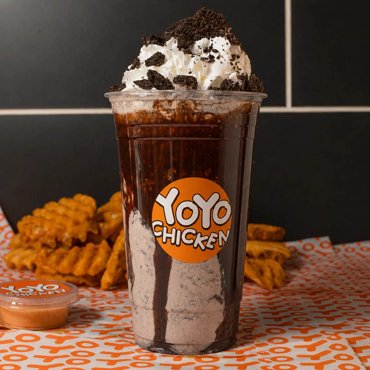 Oreo Milkshake Medium — Milkshakes