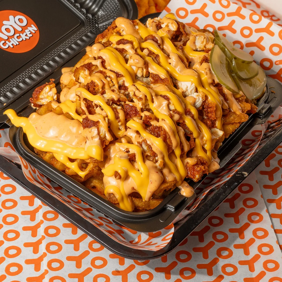 YoYo Waffle Chicken — Waffle Load